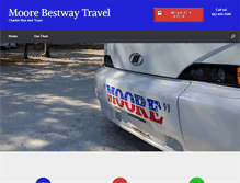 Tablet Screenshot of moorebestwaytravel.com